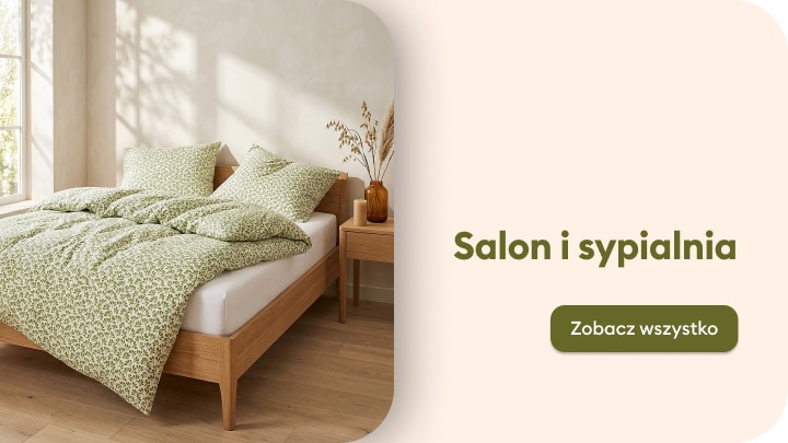 Oferta wyposażenia salonu i sypialni z pościelą oraz meblami do wnętrz domowych