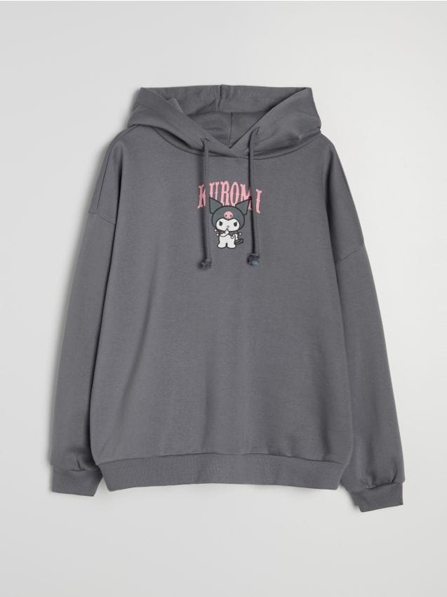 Bluza hoodie z nadrukiem Kuromi